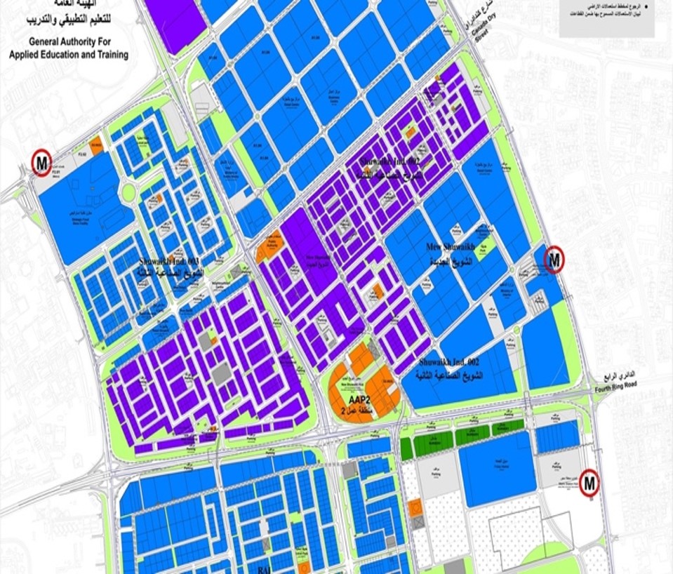 Carrying out environmental impact assessment study and reporting for Shuwaikh crafts services and commercial master plan update for Kuwait municipality. 2010-2011